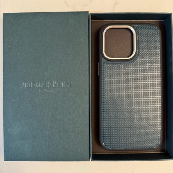 Audemars Piguet Blue Textured iPhone Case